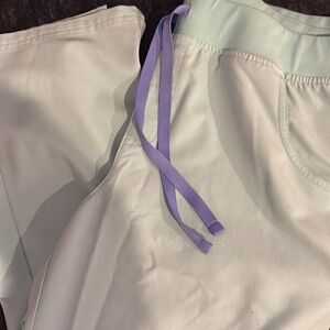 Mint Figs with Purple Drawstring